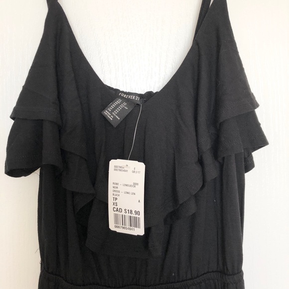 Forever 21 Ruffled Maxi Dress *BRAND NEW* - Picture 3 of 4